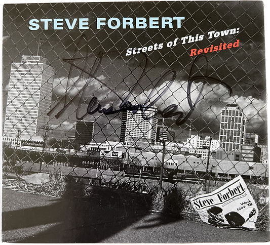 [SIGNED] Steve Forbert - "Streets of This Town: Revisited" CD