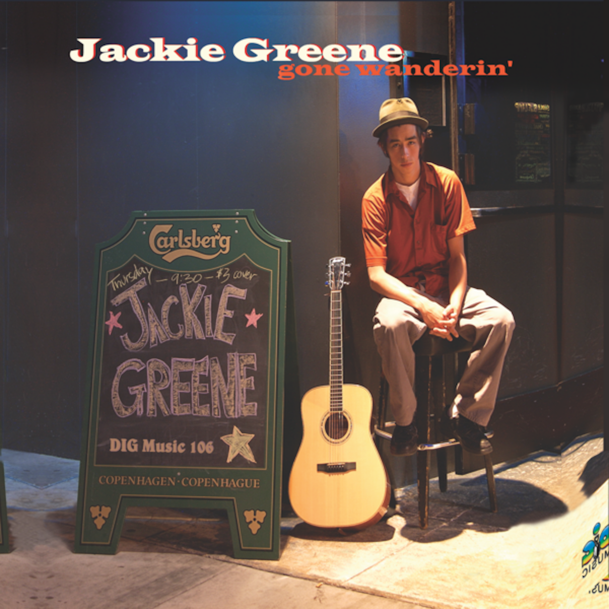 Jackie Greene gone wanderin' CD 2002 album cover blue rose music
