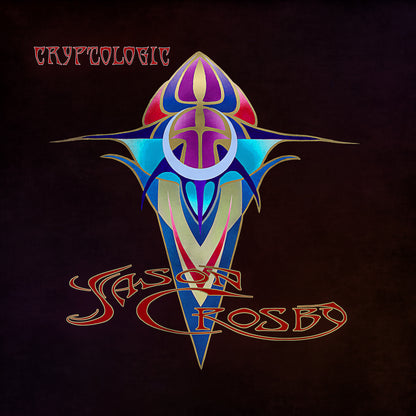 Jason Crosby Cryptologic CD Album Cover Blue Rose Music