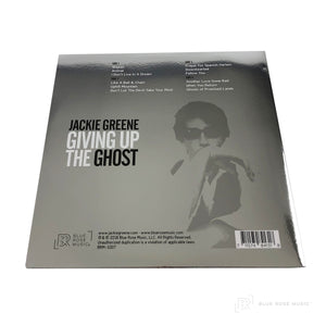 Jackie Greene's Giving Up the Ghost Vinyl Cover 180G, 12” GATEFOLD JACKET, METALLIC SILVER FOIL, DOWNLOAD CARD