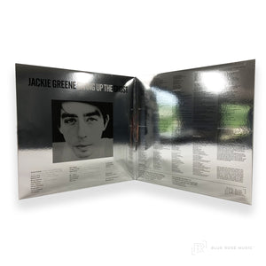 Jackie Greene's Giving Up the Ghost Vinyl Packaging 180G, 12” GATEFOLD JACKET, METALLIC SILVER FOIL, DOWNLOAD CARD