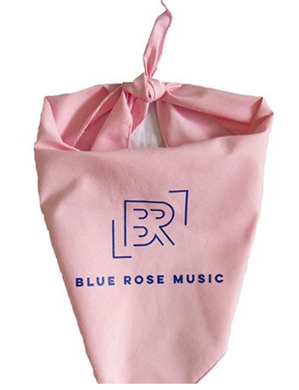 Blue Rose Music Pet Bandana
