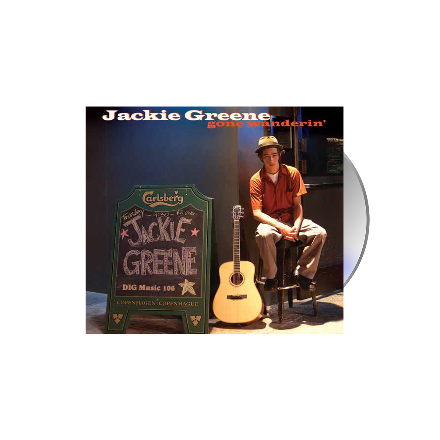 Jackie Greene gone wanderin' CD 2002 blue rose music