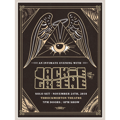 Jackie Greene - 2018 Throckmorton Poster